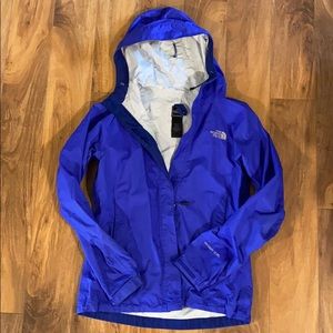 Purple/blue North Face jacket